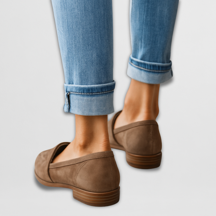 Margot - Zapatillas de Casa de Suede