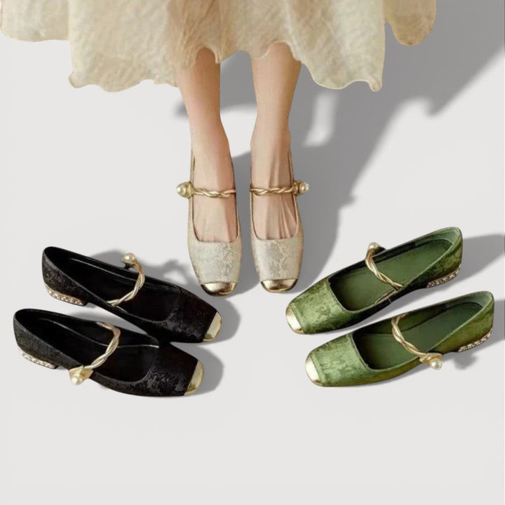 KRYSTAL – TACONES BAJOS VINTAGE