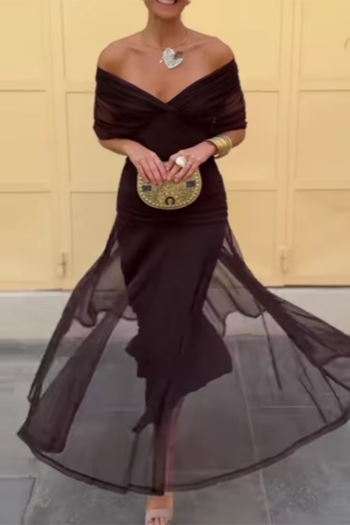 Valentina | Vestido Maxi con Escote en V