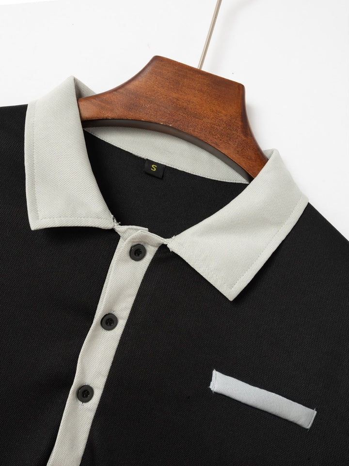 Weston | Polo con Cuello en Contraste