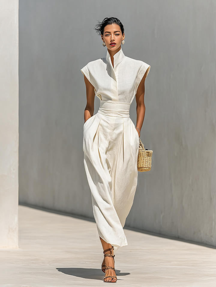 Jada | Vestido Maxi con Solapas
