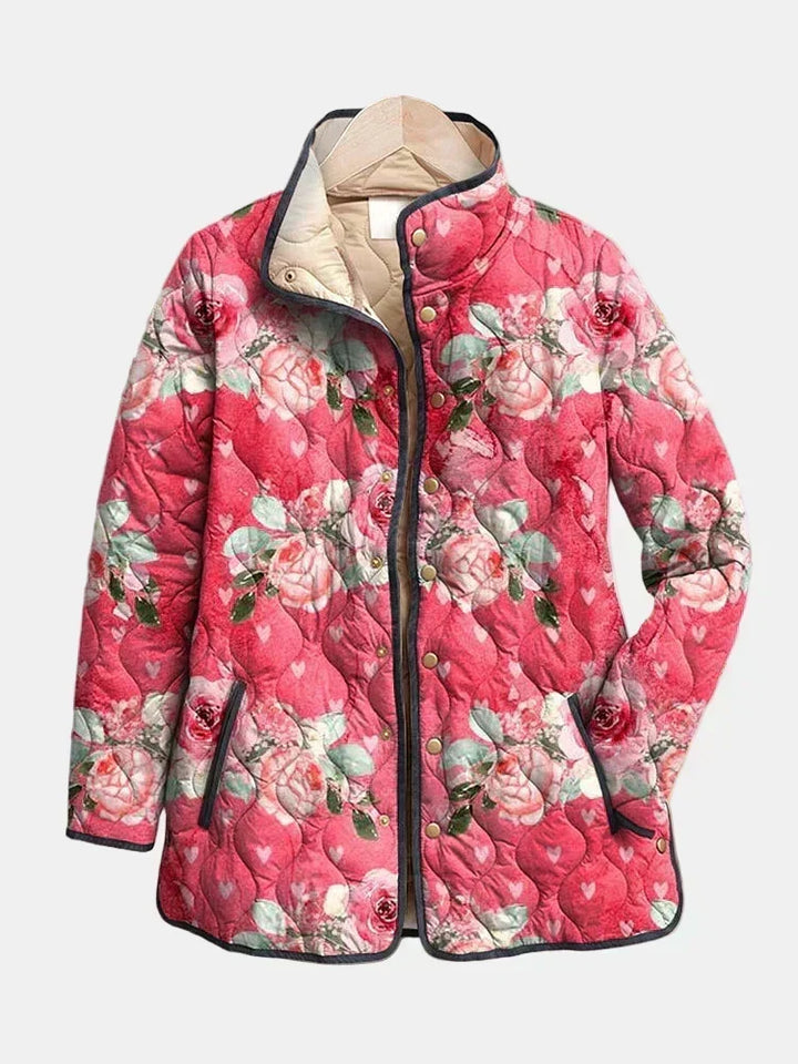 Valcor | Chaqueta Acolchada Rosa Polvo Christine