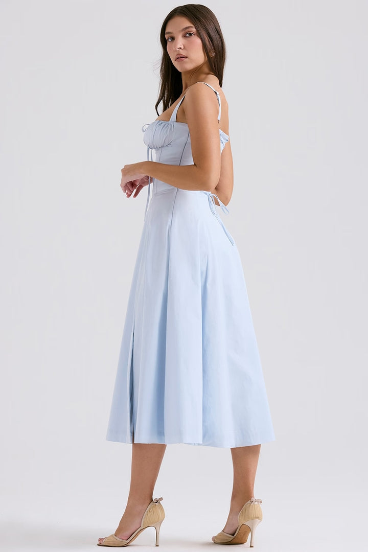 AURORA - VESTIDO MIDI CORSET