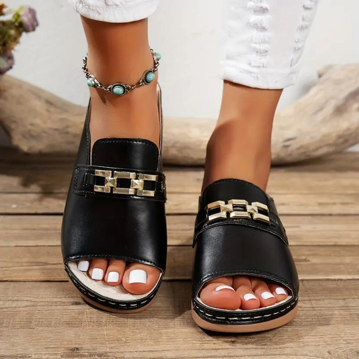 Kinsley™ | Sandalias de Hebilla Cómodas