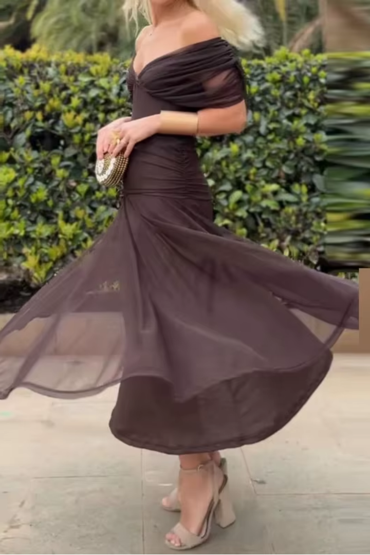 Valentina | Vestido Maxi con Escote en V