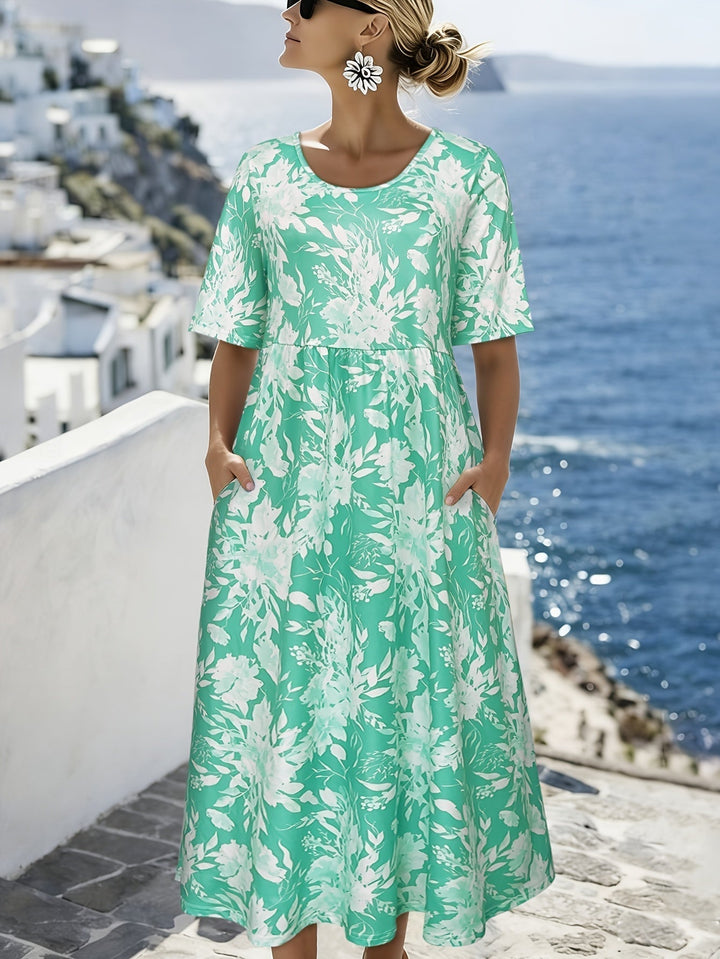 Isla™ | Vestido Midi Costero Bohemio