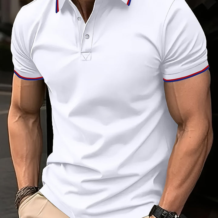 Clifton | Camisa Polo Clásica de Manga Corta para Hombres