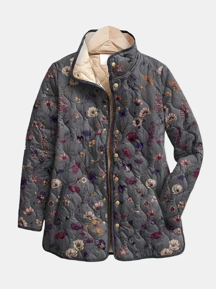 Valcor | Chaqueta Acolchada con Flores Secas Nathalie