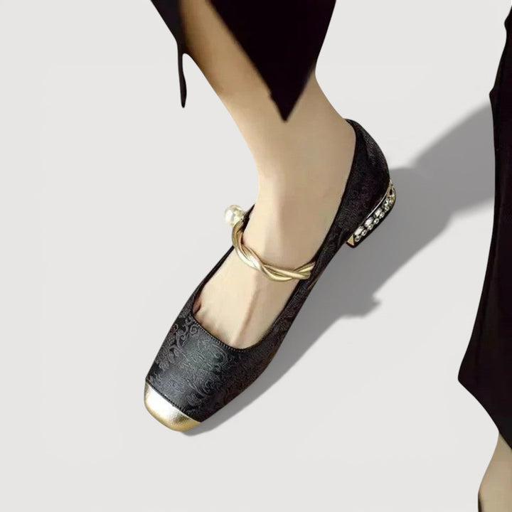KRYSTAL – TACONES BAJOS VINTAGE