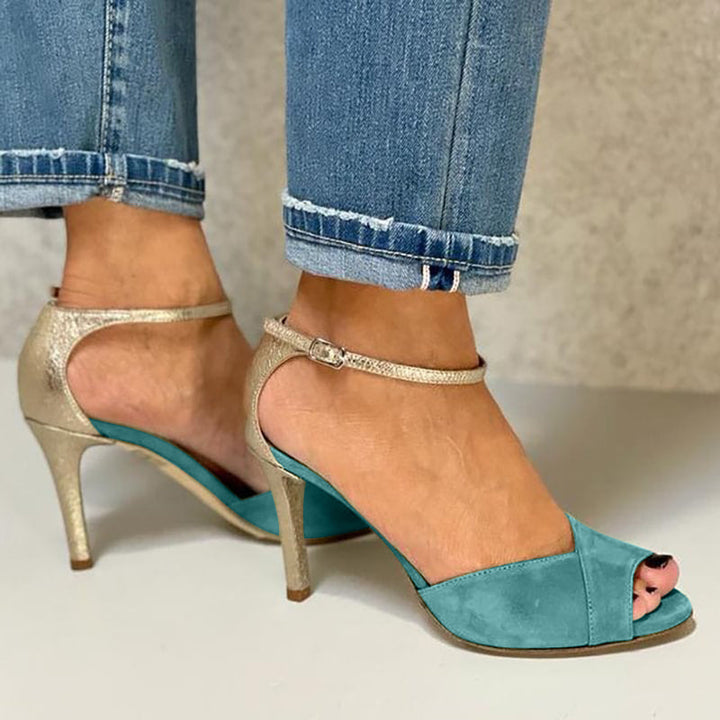 Lilli™ - Tacones Brillantes con Tiras