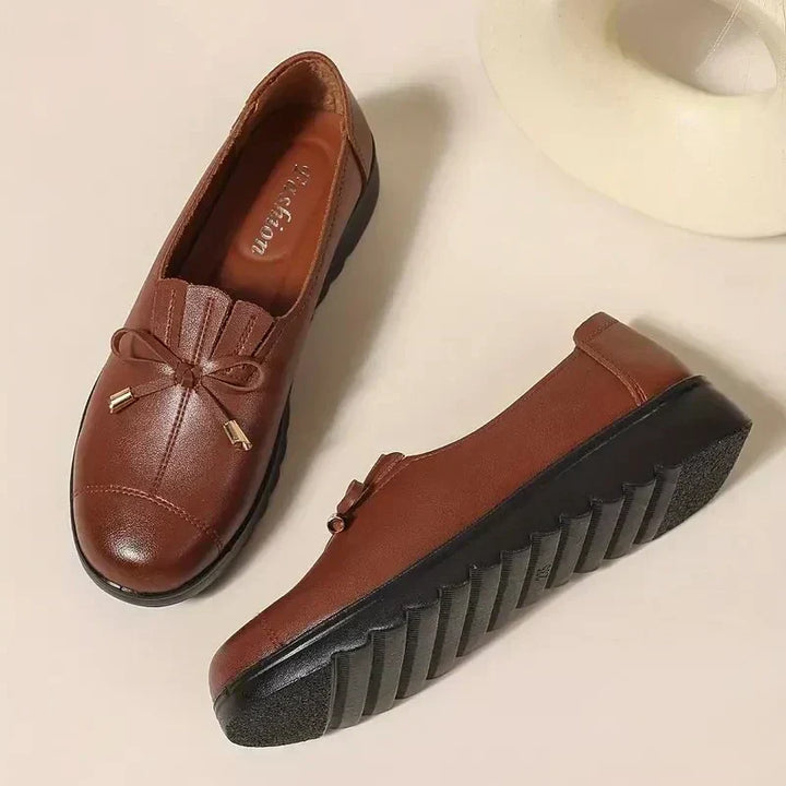 Lara | Mocasines de Cuero Ortopédicos de Confort