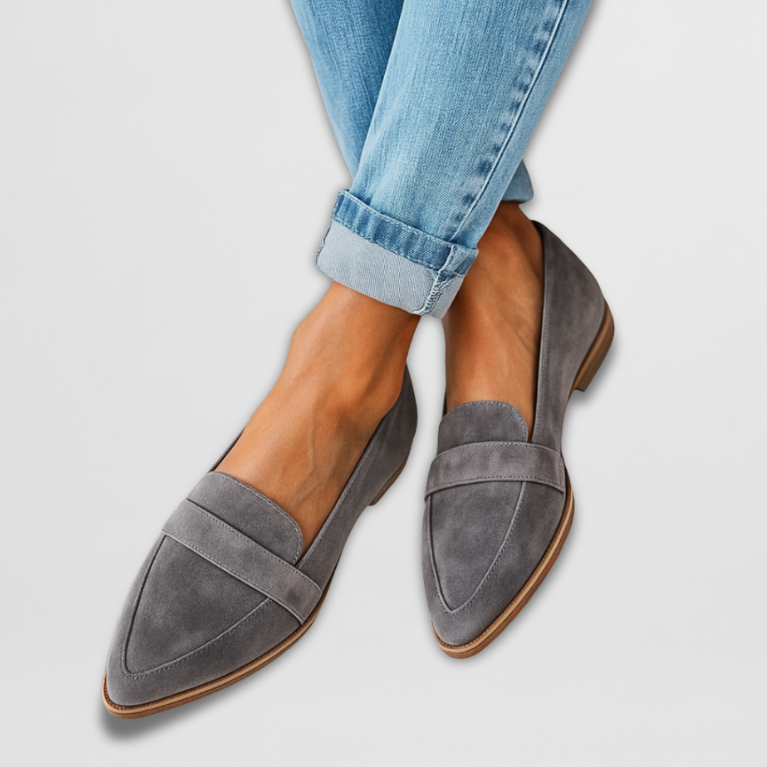 Margot - Zapatillas de Casa de Suede