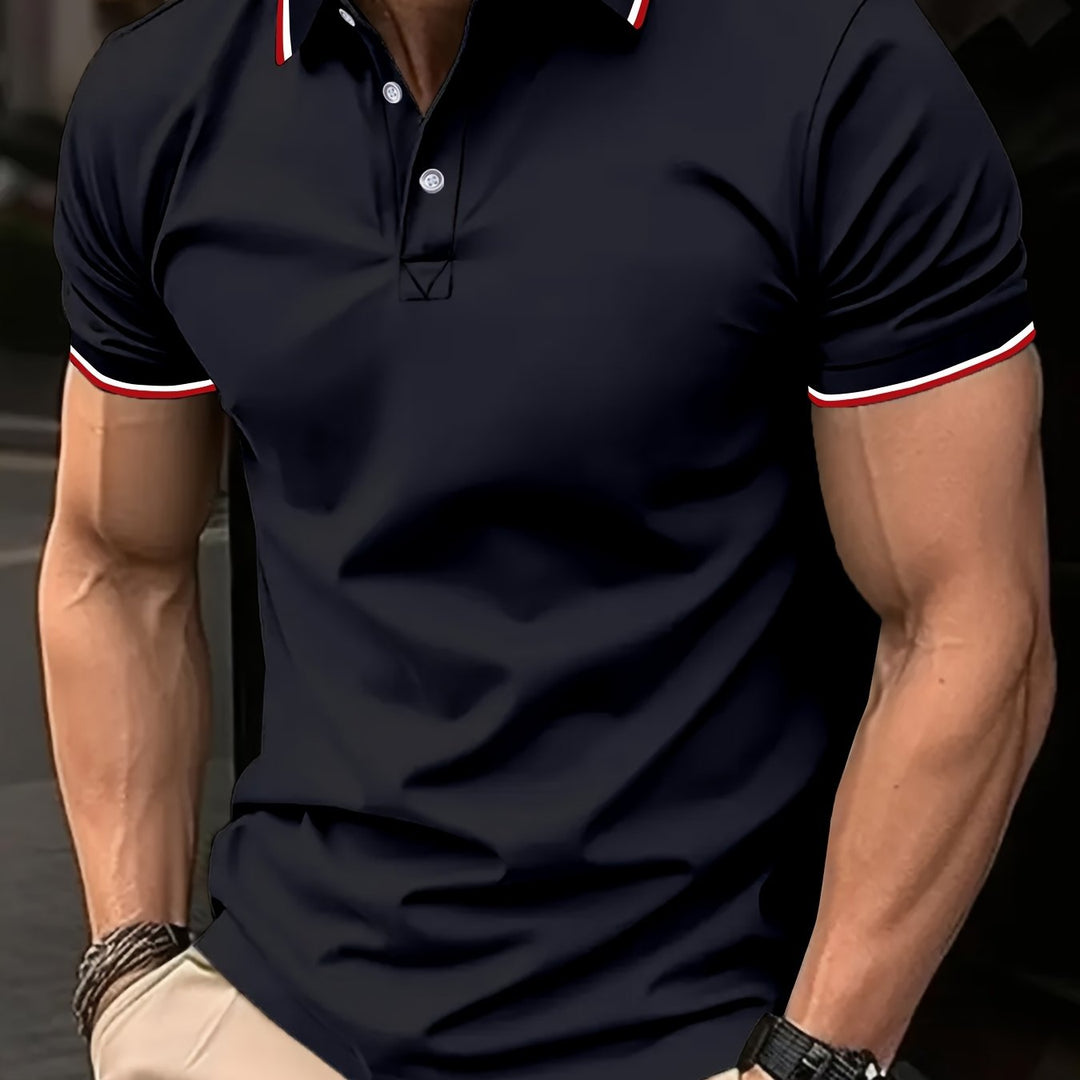 Clifton | Camisa Polo Clásica de Manga Corta para Hombres