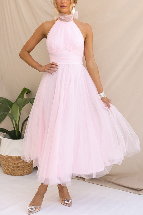 Phoebe - Vestido Midi con Falda Larga