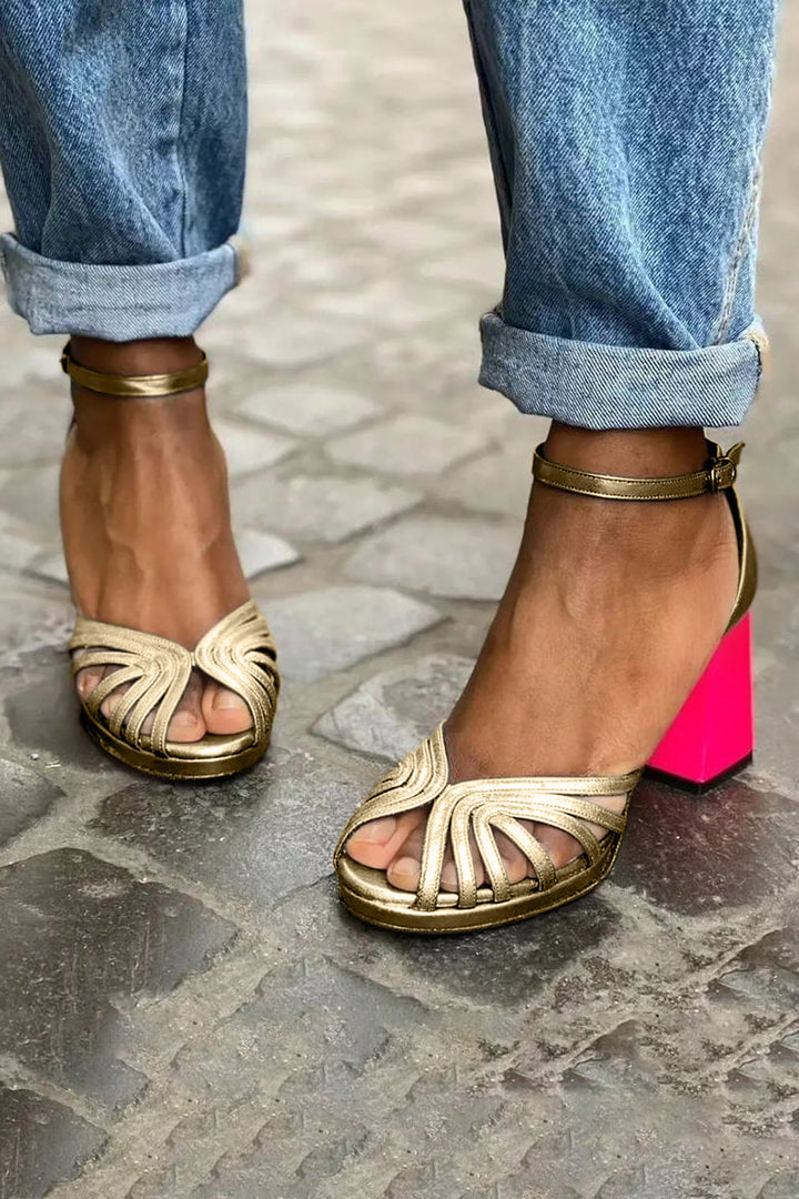 Heide™ - Tacones Clásicos con Tiras