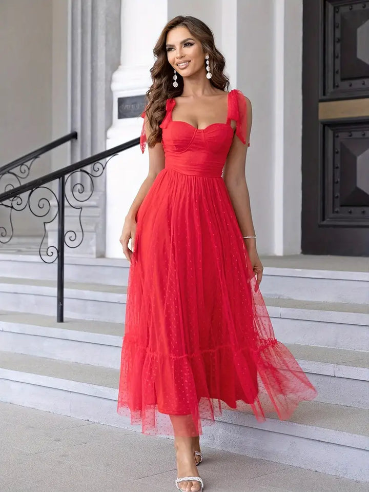 Carmen - Vestido de Malla Elegante