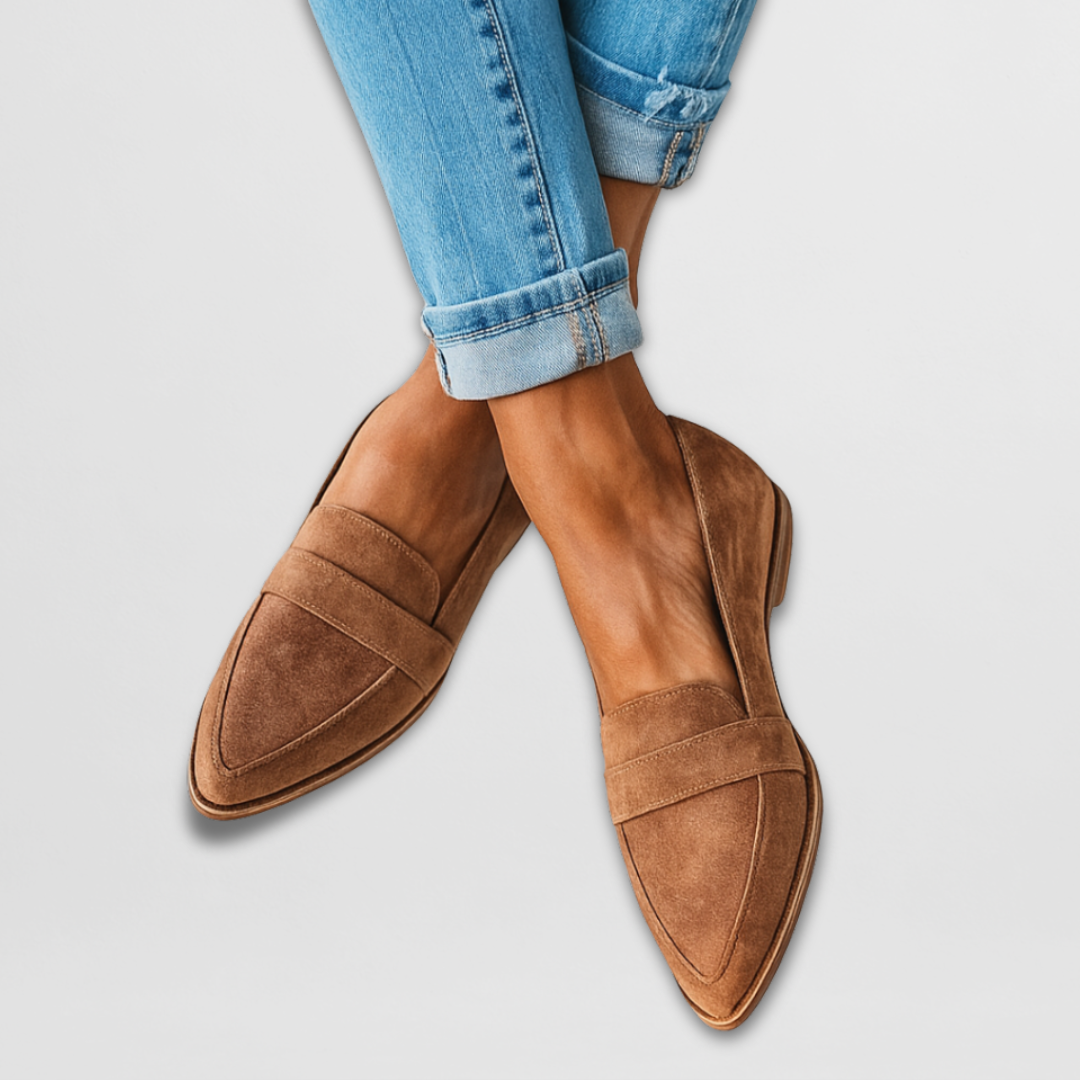 Margot - Zapatillas de Casa de Suede