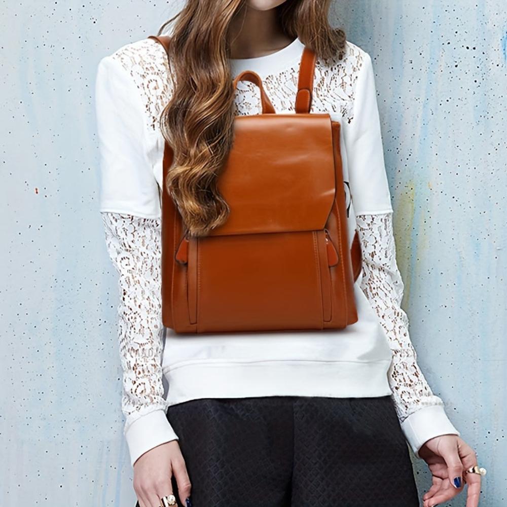 Hannelore – Mochila-Bolso Vintage con Patrón Acolchado