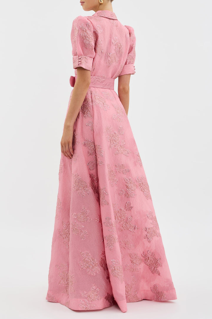 Anabella | Vestido con Mangas Abullonadas
