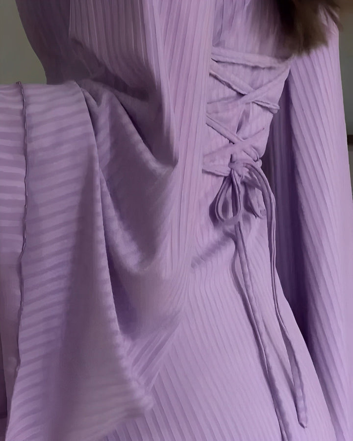 Aiah - Elegante Vestido Maxi de Punto