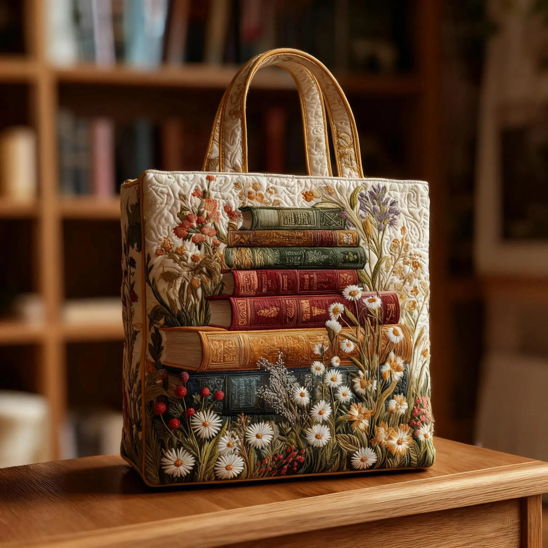 Bolso Artesanal Acolchado - Patrón Floral