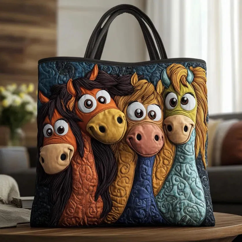 Bolso Artesanal - Ponies Juguetones
