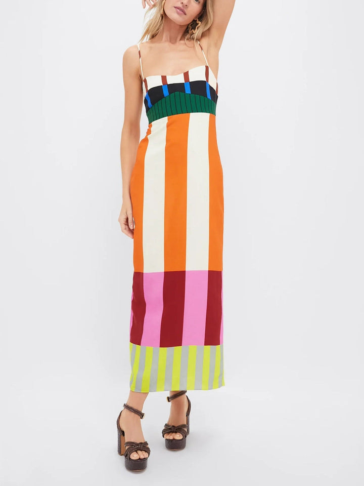 Elsa - Vestido Maxi Multicolor