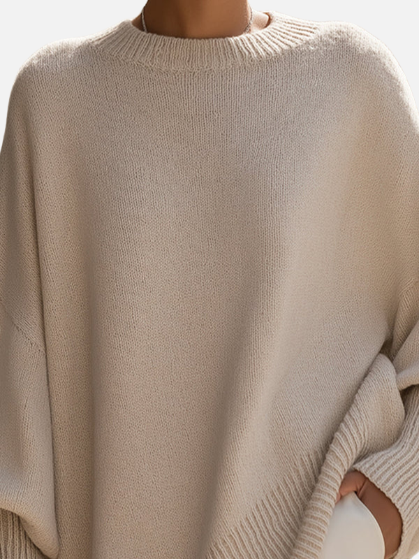 Anne | Suéter Poncho Suave y Oversized