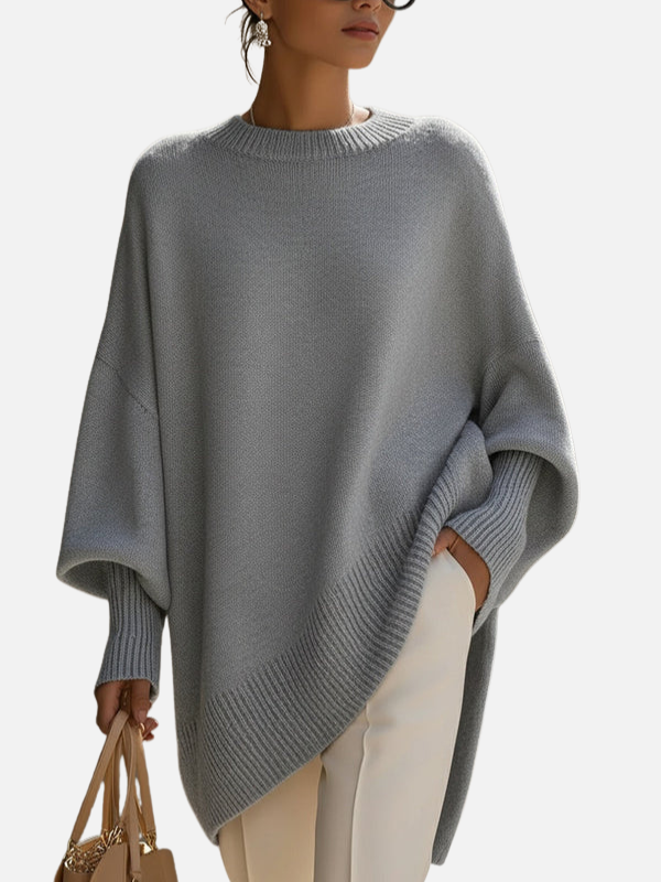 Anne | Suéter Poncho Suave y Oversized