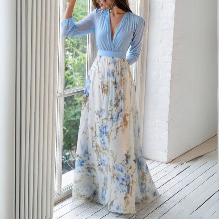 Dolores - Vestido Maxi con Estampado Floral