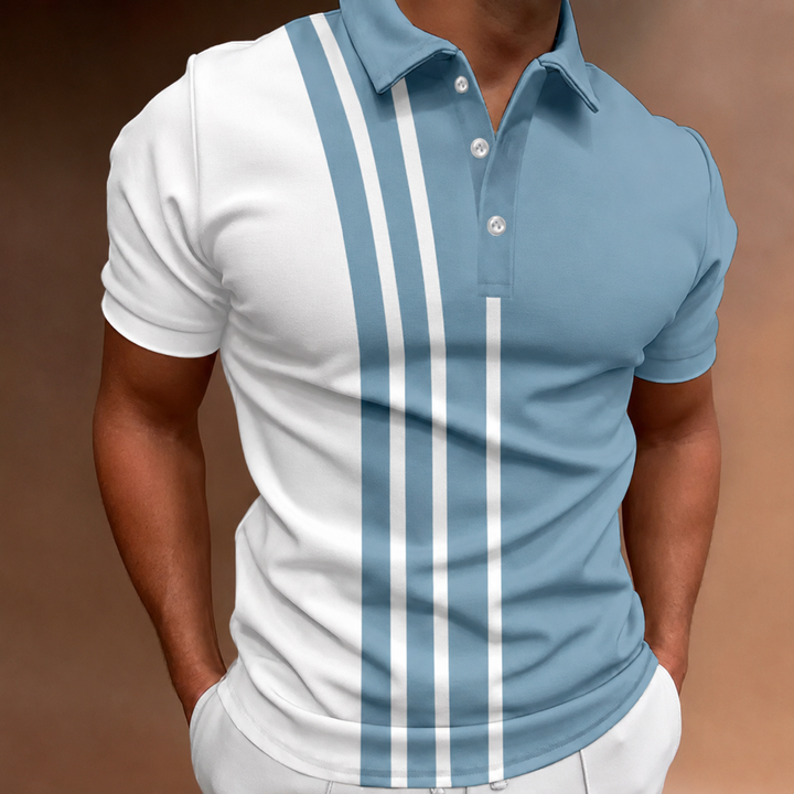 Mason | Elegante Polo Bicolor