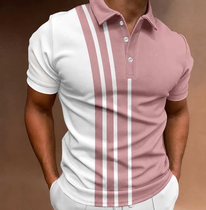 Mason | Elegante Polo Bicolor