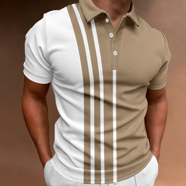 Mason | Elegante Polo Bicolor