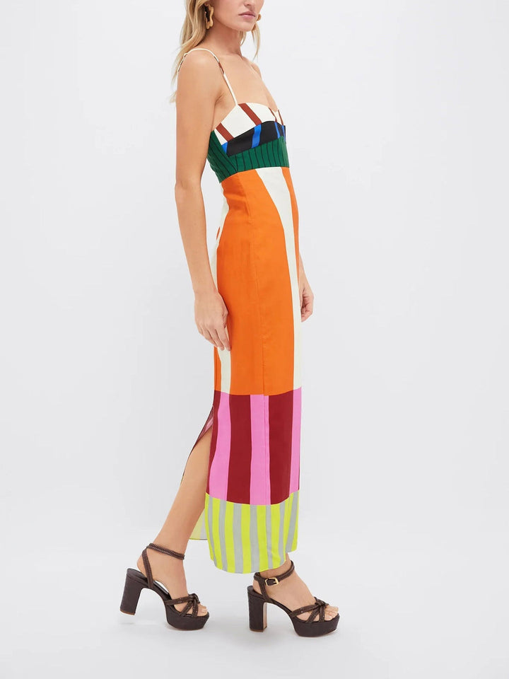 Elsa - Vestido Maxi Multicolor