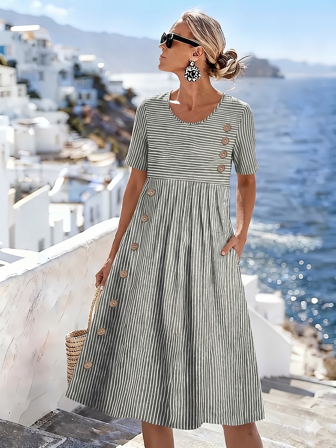 Claudia™ | Vestido Cómodo y Transpirable