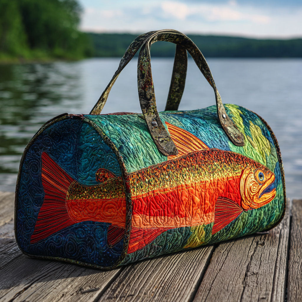 Bolsa de Viaje Acolchada - Trucha Dorada