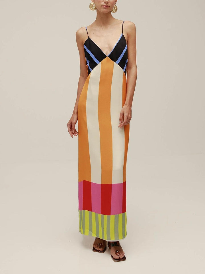 Elsa - Vestido Maxi Multicolor
