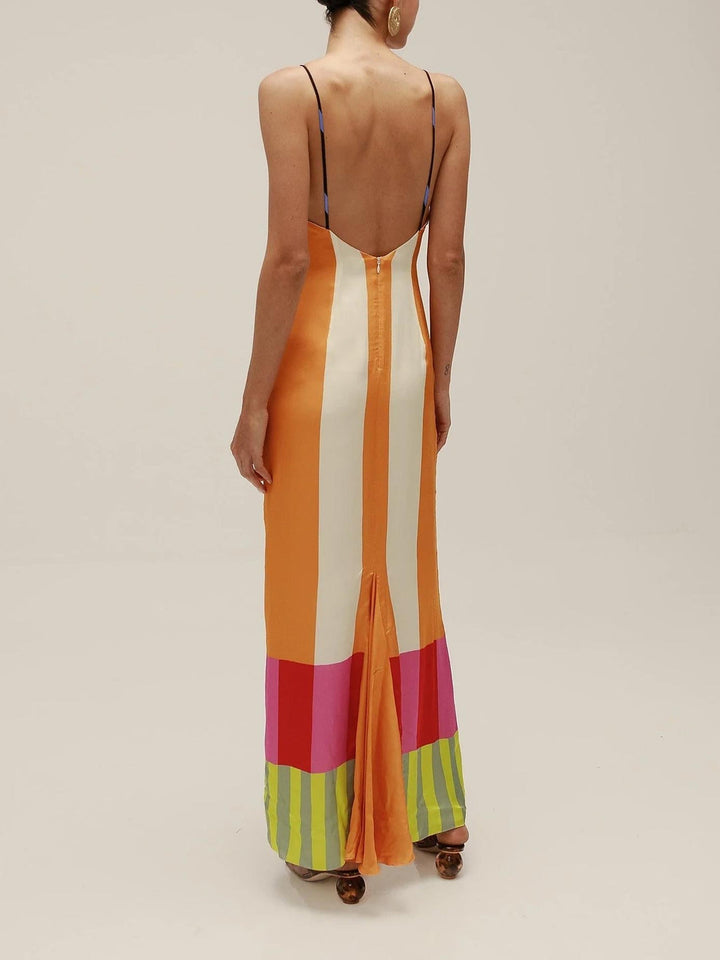 Elsa - Vestido Maxi Multicolor