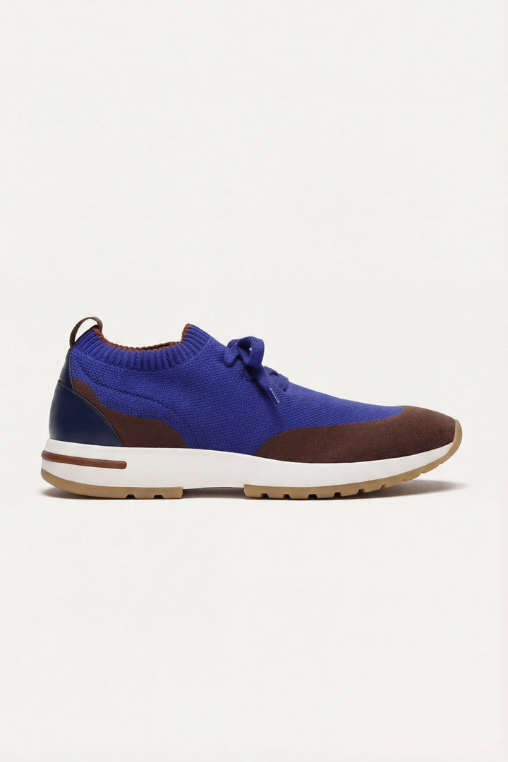 Zapatilla Zurich - Azul/Marrón