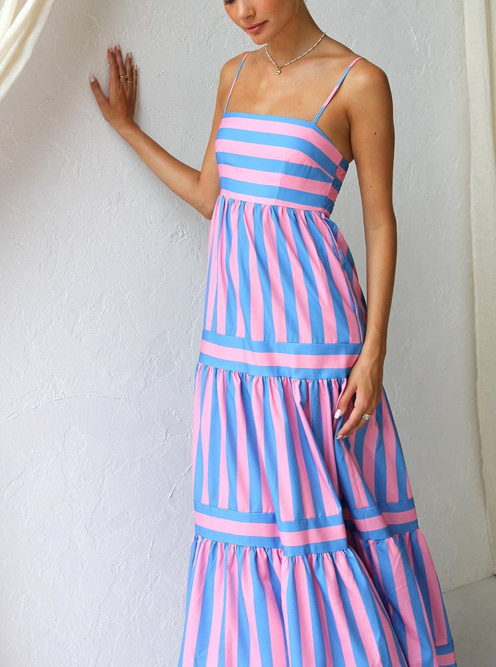 Onaha - Vestido Maxi con Tirantes Finos
