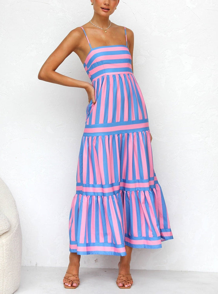 Onaha - Vestido Maxi con Tirantes Finos