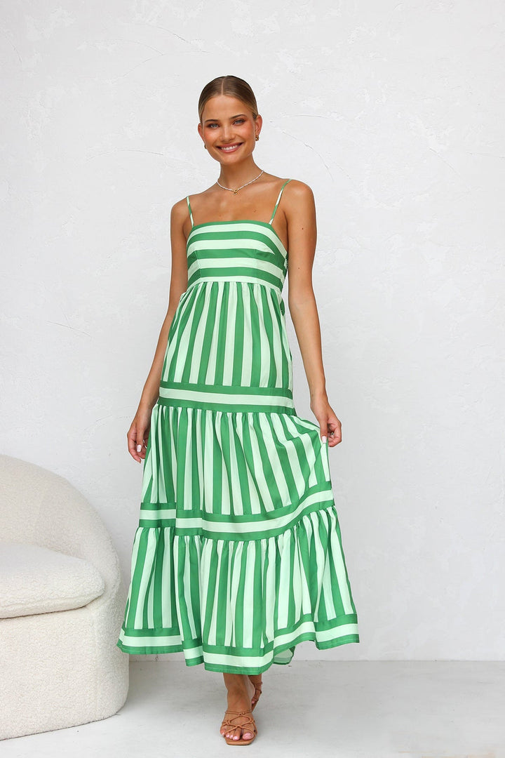 Onaha - Vestido Maxi con Tirantes Finos