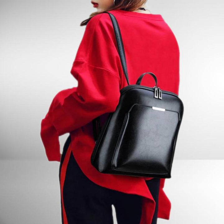 Saskia – Mochila Clásica de Doble Bolsillo