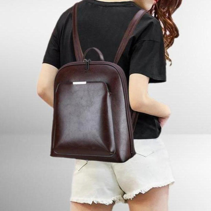 Saskia – Mochila Clásica de Doble Bolsillo