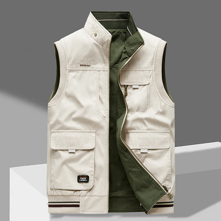 Atlas | Elegante Chaleco Reversible para Hombre