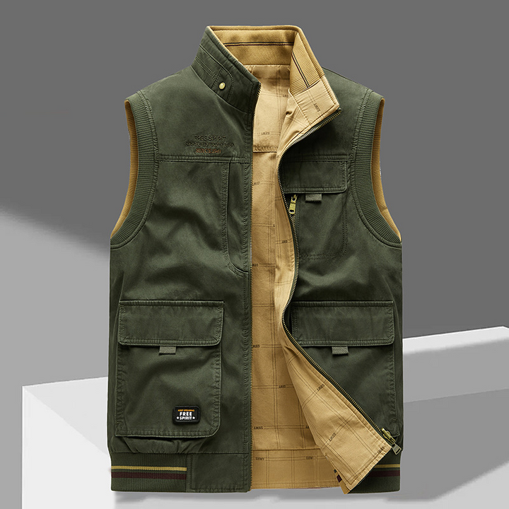 Atlas | Elegante Chaleco Reversible para Hombre