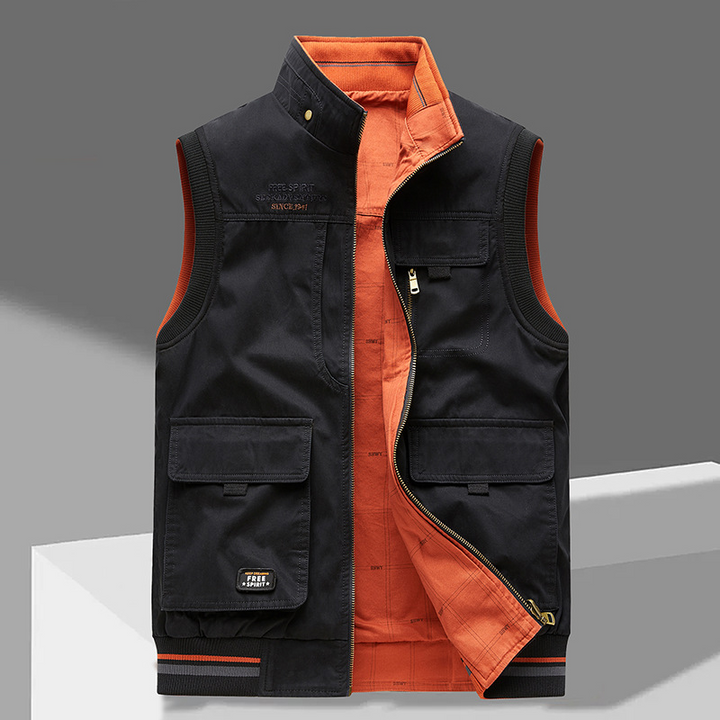 Atlas | Elegante Chaleco Reversible para Hombre