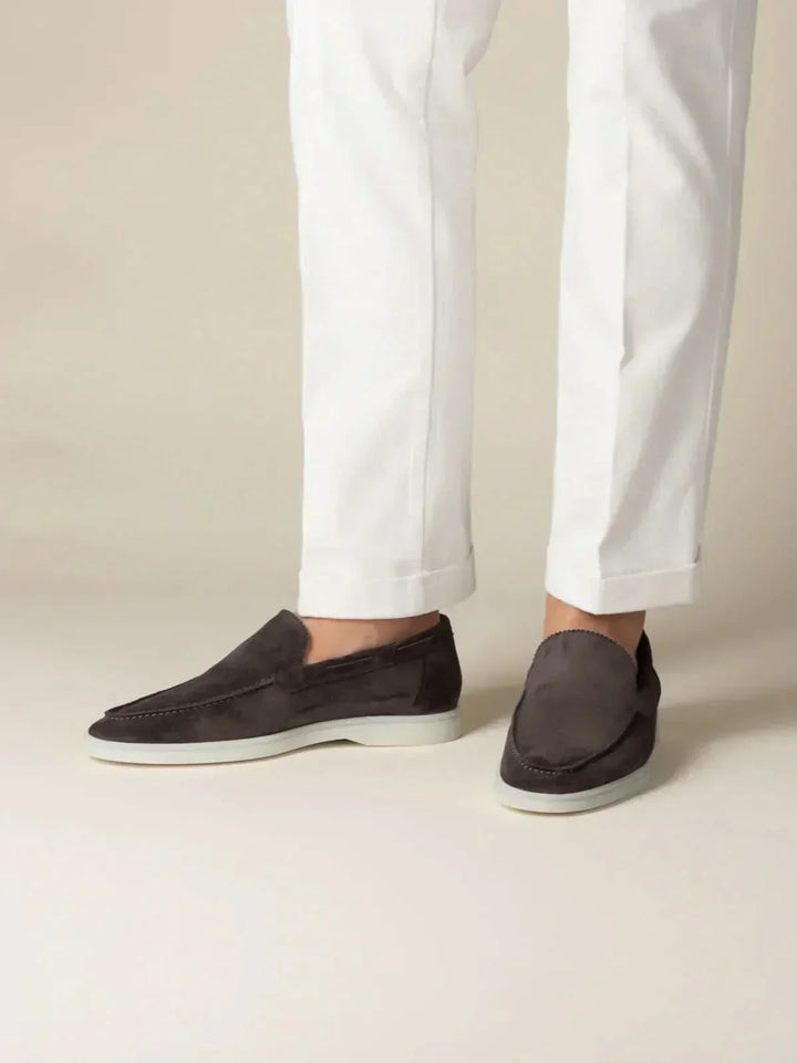 Mocasín Clásico de Ante Marrón