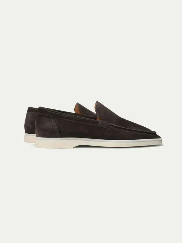 Mocasín Clásico de Ante Marrón
