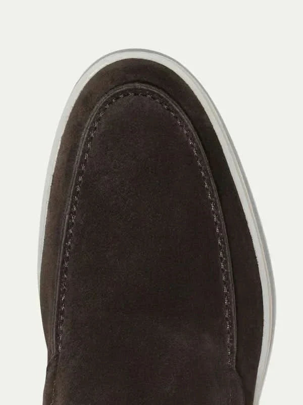 Mocasín Clásico de Ante Marrón